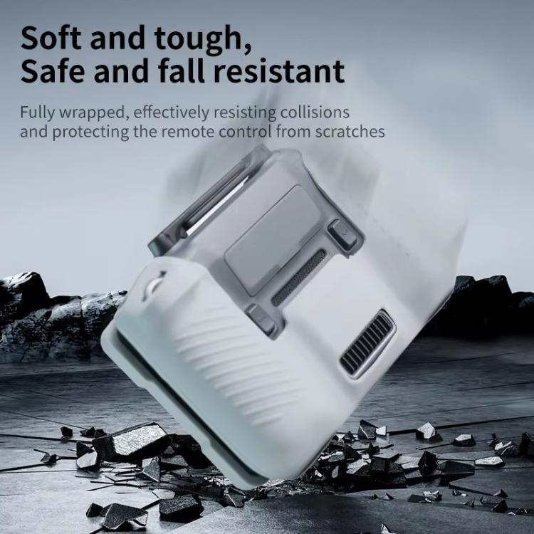 For DJI RC Pro 2 Remote Control Silicone Case Screen and Body Protective Cover For DJI RC Pro 2 Remote Control Silicone Case Screen and Body Protective Cover